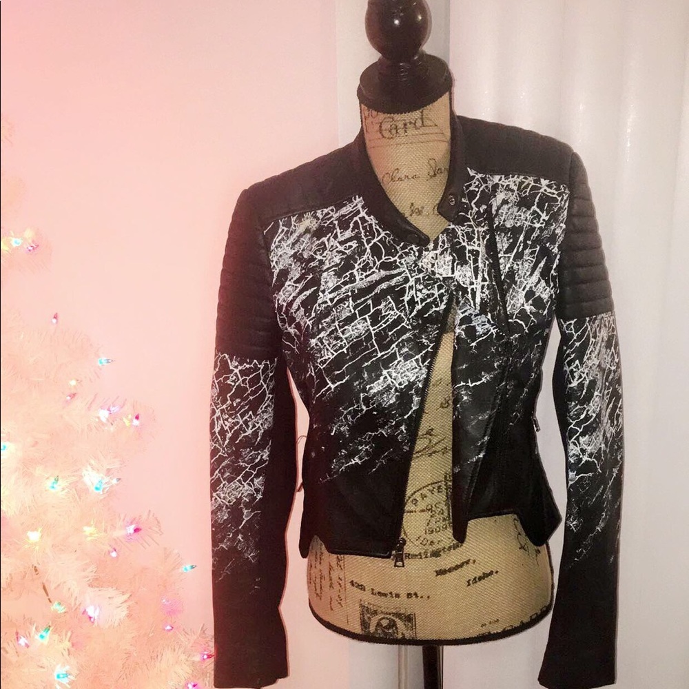 Leather jacket